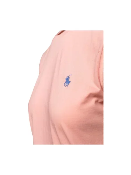 Koszulka polo Polo Ralph Lauren z dżerseju różowa