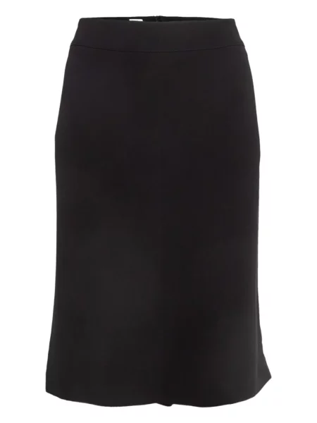 Hedvábné retro sukně Armani Vintage černé