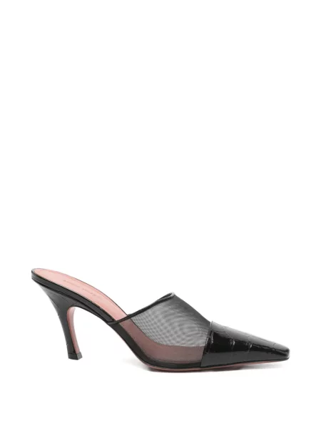 Мюли Amina Muaddi бяло