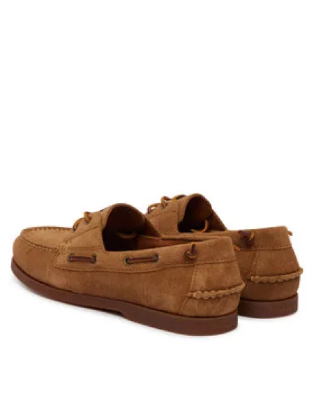 Mokasíny Polo Ralph Lauren Merton Boat Cs Bts hnedá