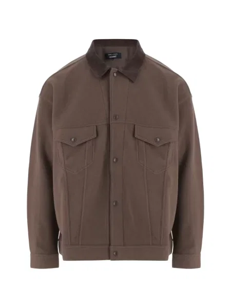 Gulerat geacă Comme Des Garçons Homme maro