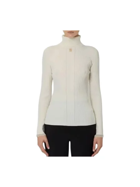 Pulover Elisabetta Franchi alb