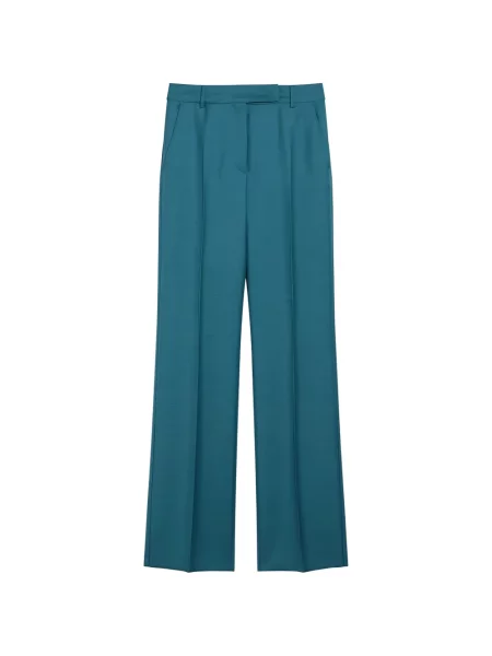 Pantaloni Max Mara albastru