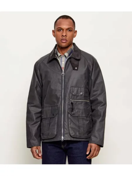 Barbour Geacă Blackett Spey gri