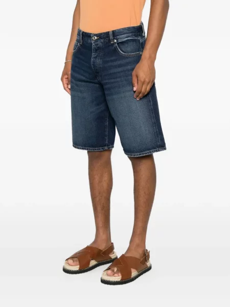 Kratke traper hlače Icon Denim plava