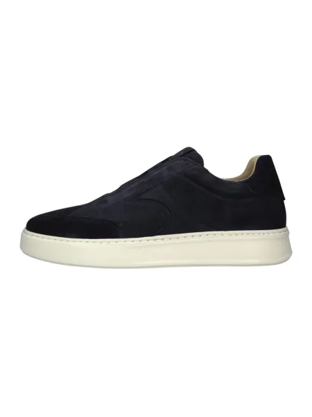 Sneakersy Nubikk skórzane niebieskie