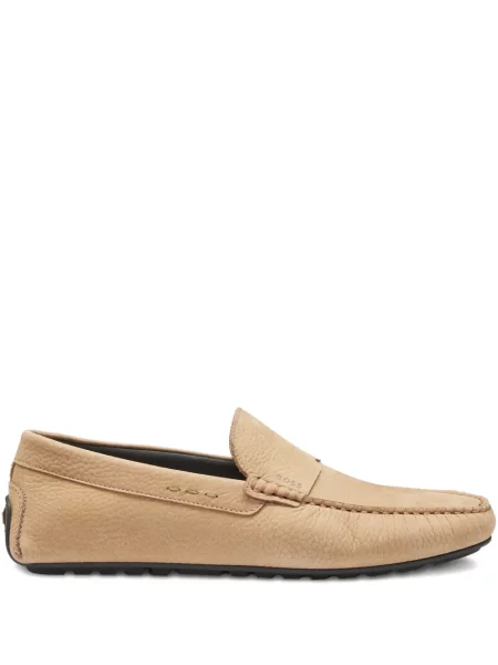 Pantofi loafer Boss din piele