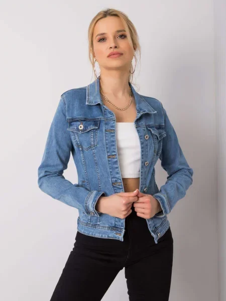 Kurtka Denim Innovative Desing niebieska