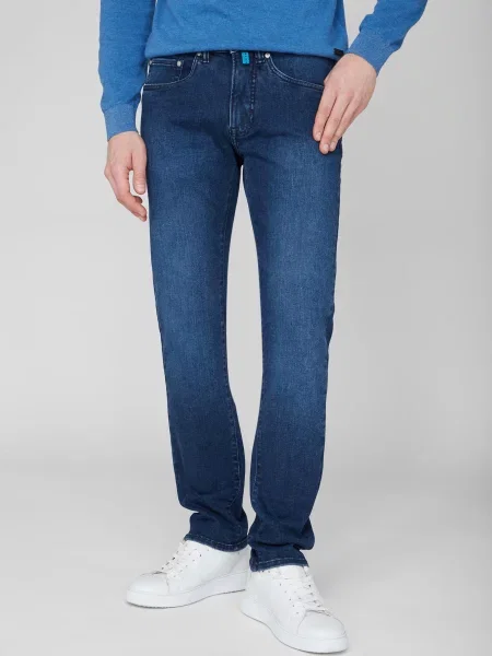Зауженные джинсы Pierre Cardin синий