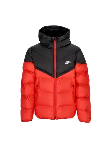 Kurtka puchowa Nike czerwona
