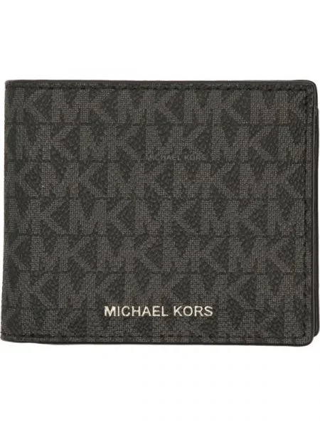 Michael Kors Portofel BILLFOLD W COIN PKT negru