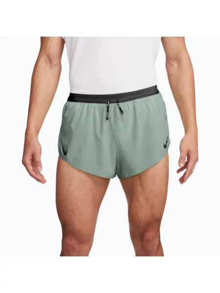 Pantaloni scurți de alergare pentru bărbați Nike AeroSwift Dri-Fit ADV steam/black negru