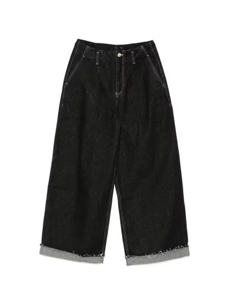 Blugi cu picior larg Damson Madder negru