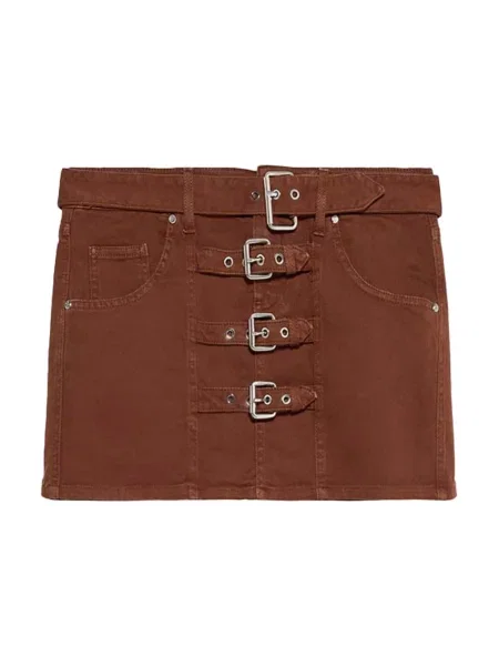 Mała mały spódnica mini Blumarine brązowa