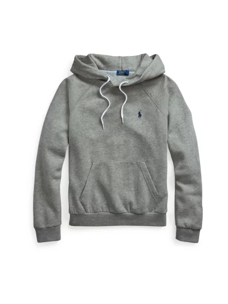 Bluza z kapturem Polo Ralph Lauren z kapturem szara