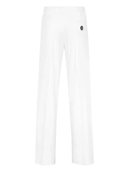 Pantaloni Philipp Plein alb