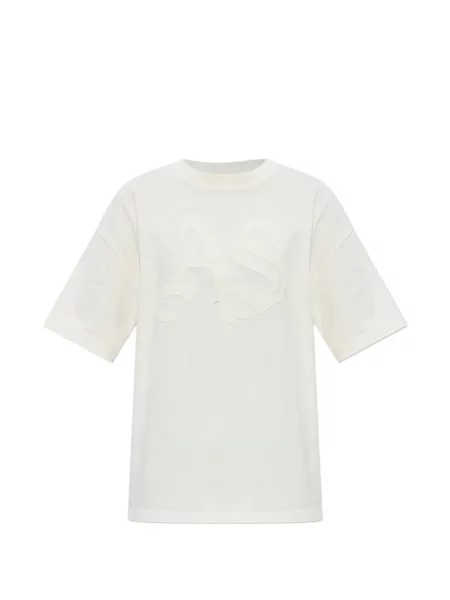 Tricou Allsaints cu aplicații alb