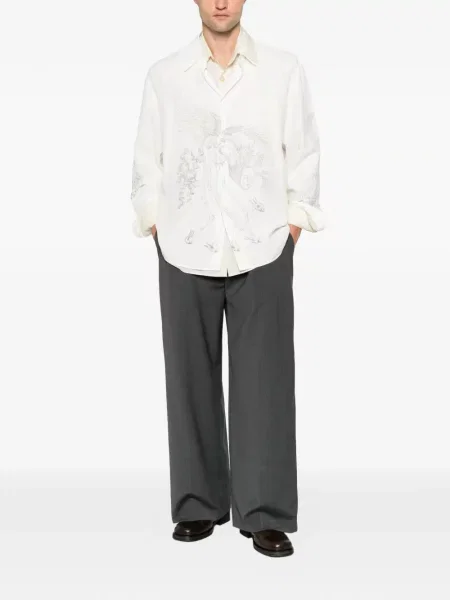 Pantaloni Thestroy gri