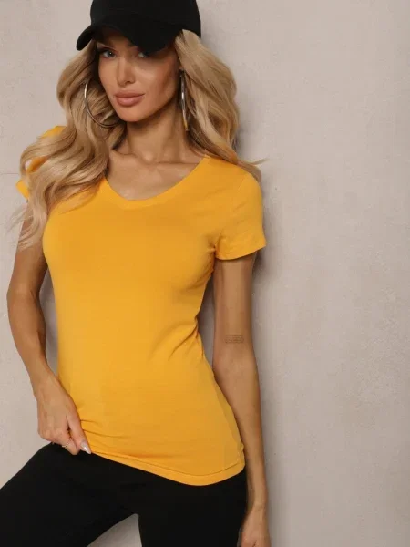 Tricou Mirasura galben