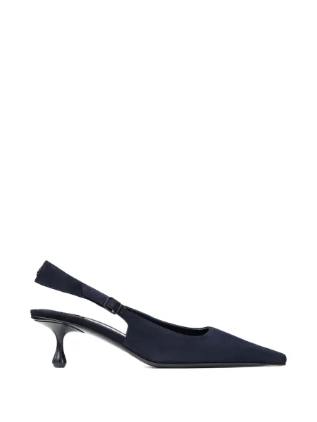 Pantofi cu toc Jimmy Choo cu cataramă albastru