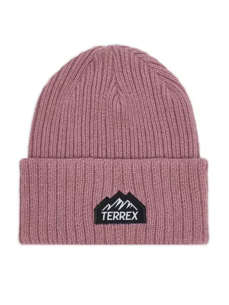 Čiapka adidas Terrex Multi Mountain Badge Beanie ružová
