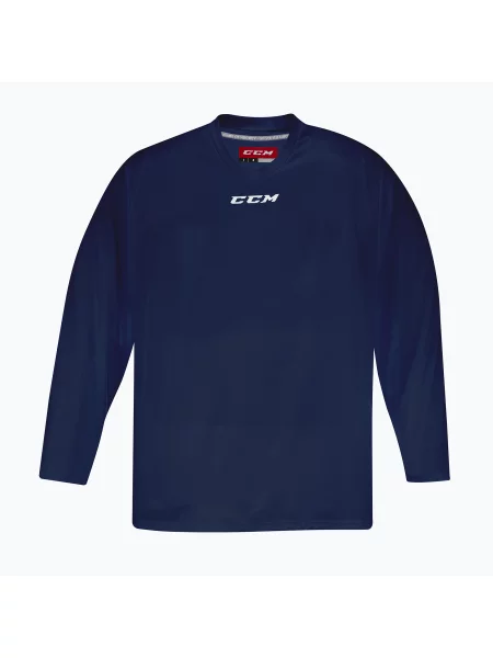 Tričko Longsleeve CCM SR Practice Jersey navy námořnictvo