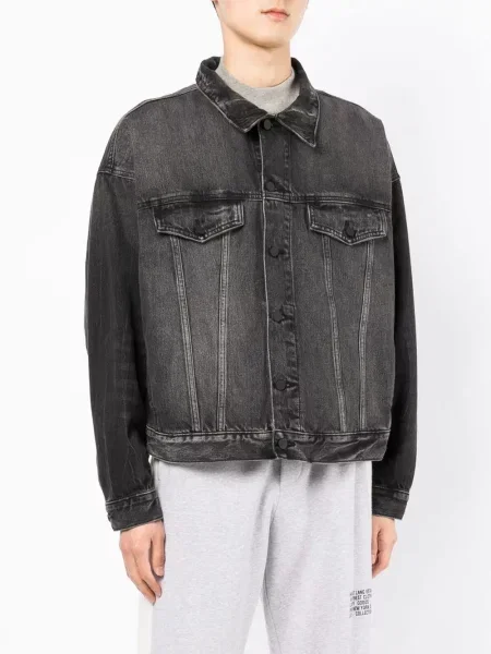 Дънково яке Fear Of God Essentials сиво