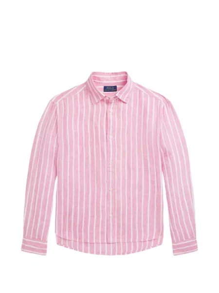 Koszula dziecięca Polo Ralph Lauren różowa