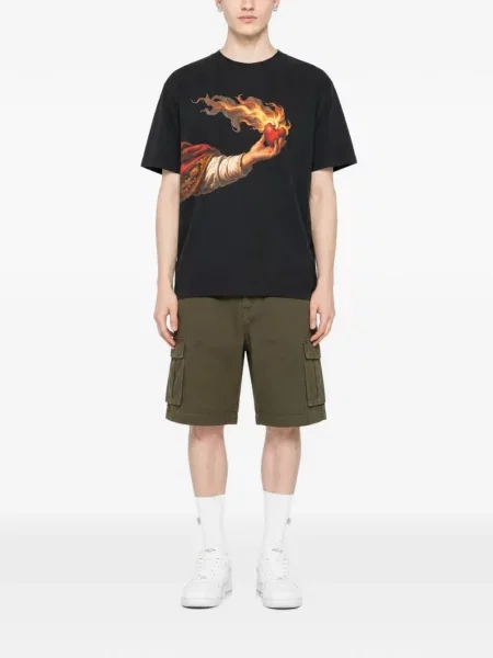 Tricou Melt cu imagine negru