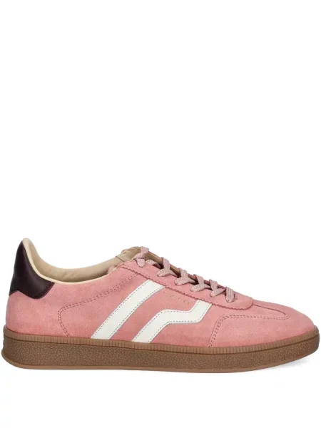 Sneakerși Gant din piele de căprioară roz