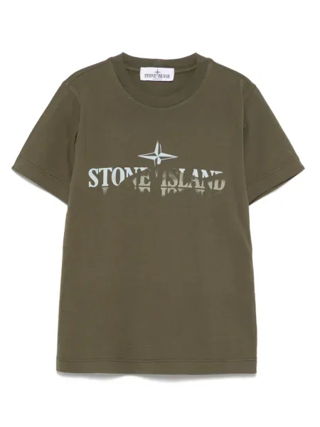 Koszulka dziecięca Stone Island zielona