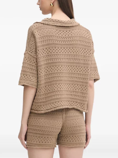 Scurt top Haveone tricotate