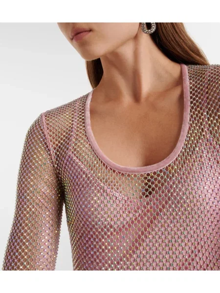 Rochie Sportmax plasă roz