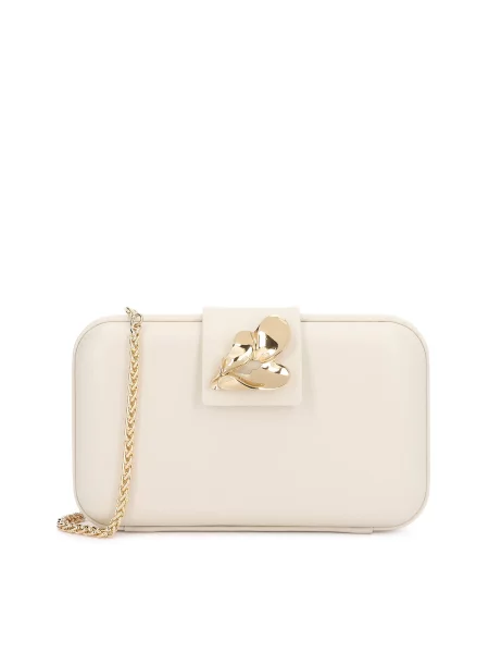 Kazar Pisemska torbica off-bela bela