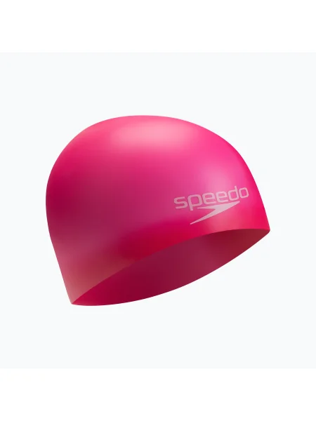 Детска шапка за плуване Speedo Plain Moulded pink розово
