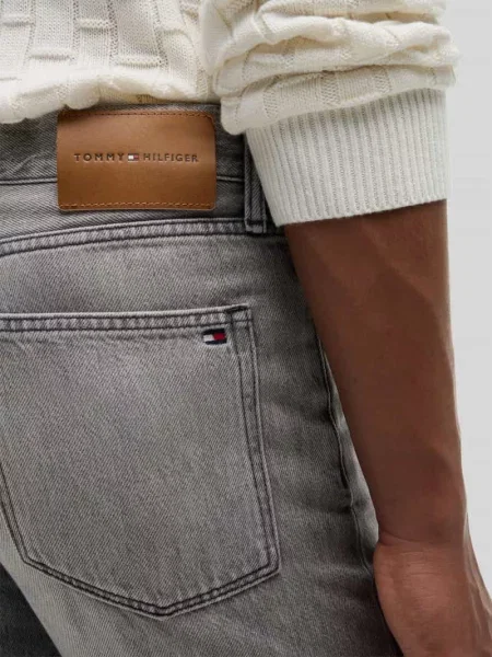 Jeans o kroju regular straight fit z czystej bawełny Tommy Hilfiger
