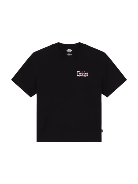 T-shirt z nadrukiem z logo Dickies czarna