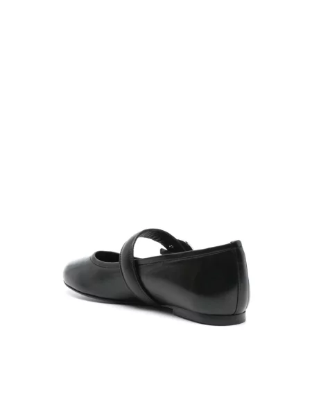 Coperni baleriny skórzane Ballerina Belt Flat czarny