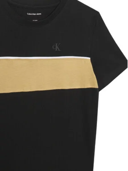 Dětské tričko Calvin Klein Jeans černé