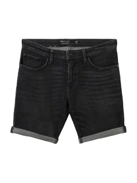 Tom Tailor Denim Pantaloni scurți de blugi gri