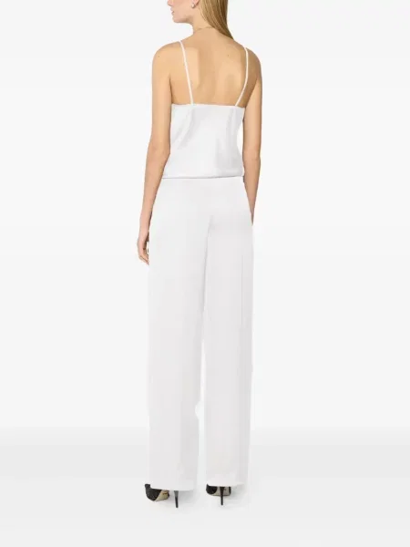 Top Genny na ramiączkach biały