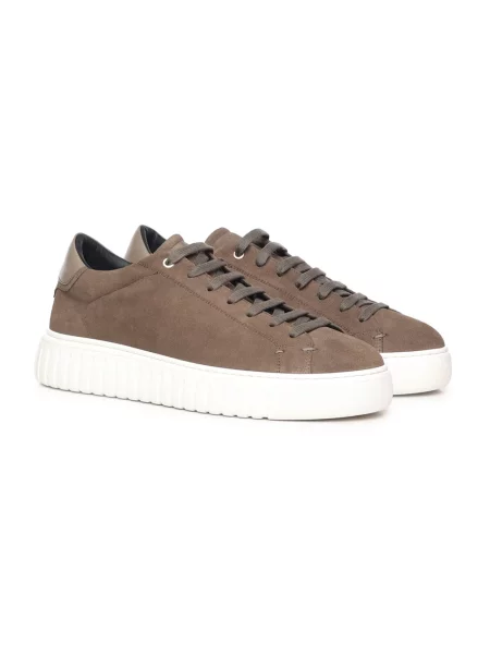Sneakersy Giuliano Galiano skórzane brązowe
