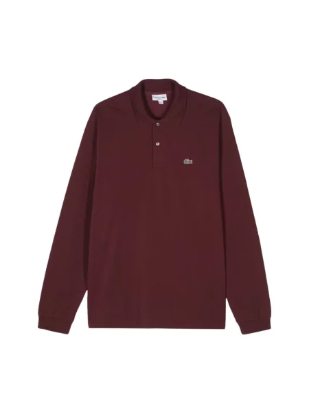 Koszulka polo Lacoste z logo czerwona