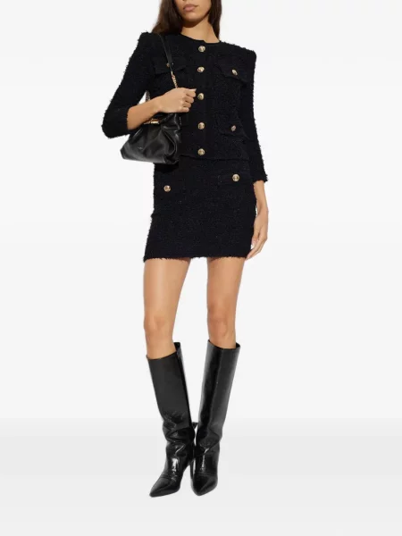 Fusta mini Balmain negru