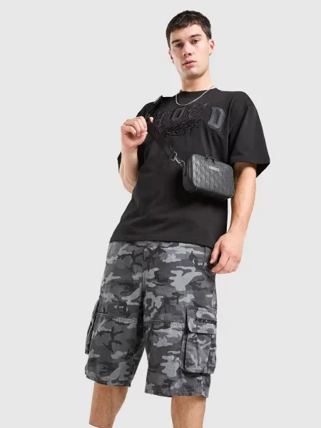 Hoodrich T-Shirt Iron Camo czarna