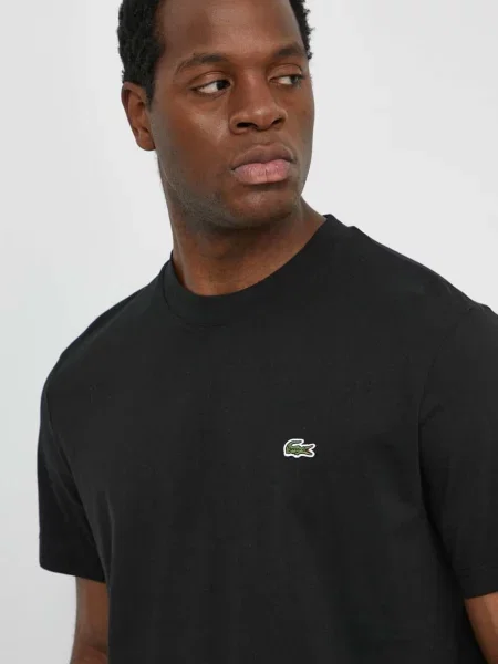 Kratka majica Lacoste črna