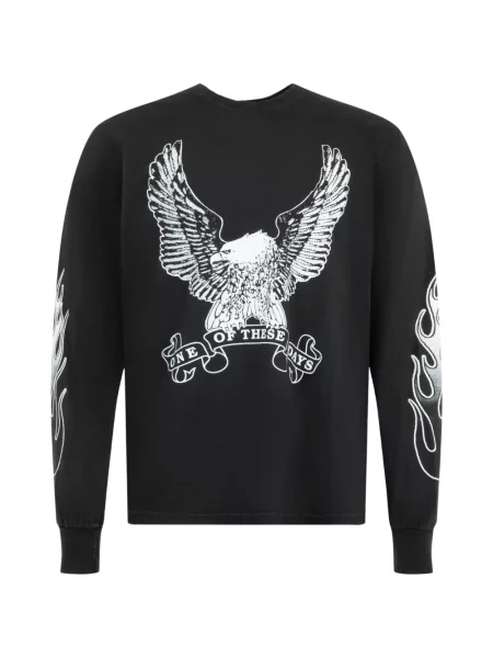 Lung tricou One Of These Days cu imagine negru