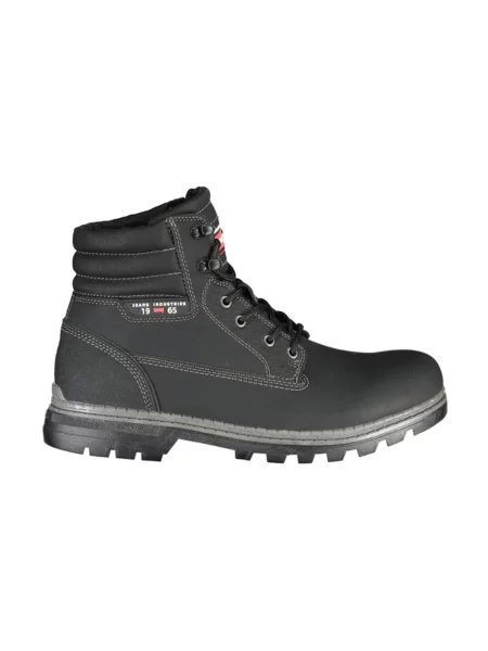Lniane buty do kostki Carrera o krotszym kroju czarne