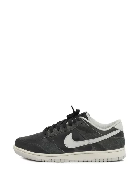 Sneakerși Nike Dunk cu model zebră retro negru
