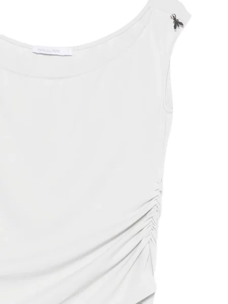 Top Patrizia Pepe asimetric gri